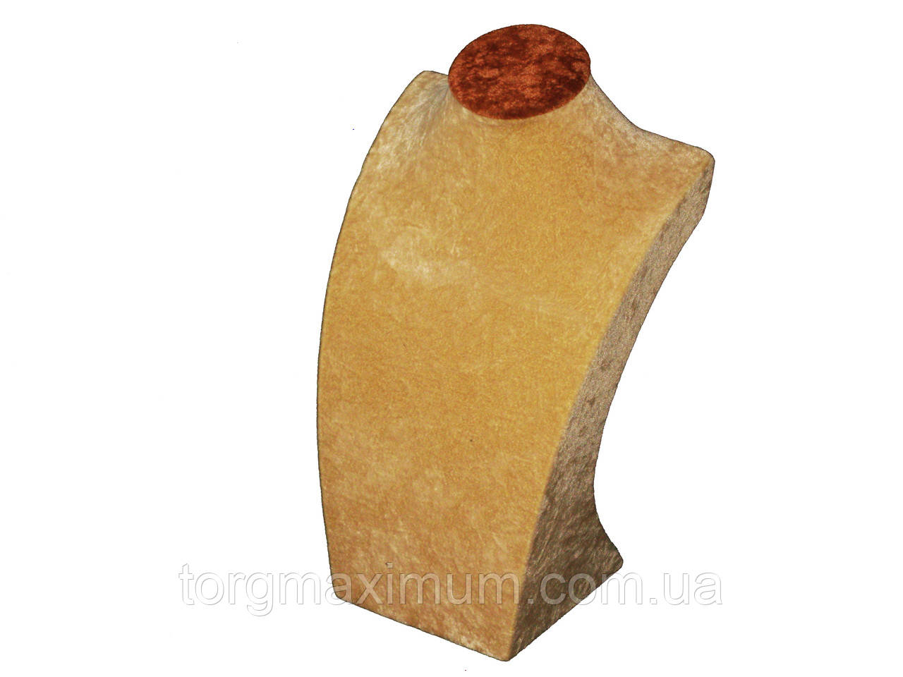 Бюст шиї бежевий великий, фото 1