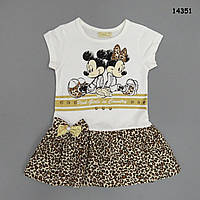 Літнє плаття Mickey&Minnie Mouse для дівчинки. 86 см