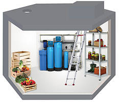 Кесон-погріб 3000 літрів водонепроникний з гідробетону