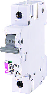 Авт. вимикач ETIMAT 6 1p B 2 А (6 kA)