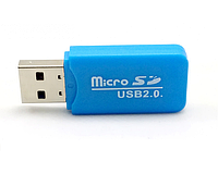 Картридер microSD USB 2.0 CR 06