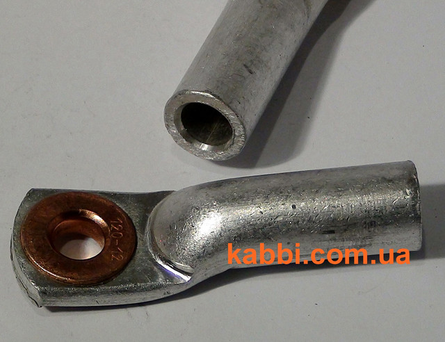 накінечник мідно-алюмінієвий там dtl 120-мм-ма kabbi.com.ua