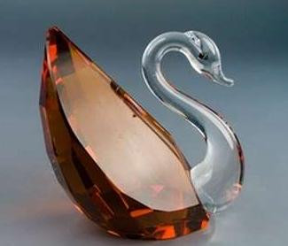 Фігурка Лебідь кришталь, фото 1