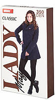 Колготки женские Lady May MODAL (модал) 350 Den, чёрные, 2 р.