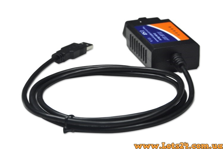 Автосканер диагностический USB ELM327 V1.5 OBD2 кабель OBDII-адаптер + драйвера и программы - фото 6 - id-p365910792