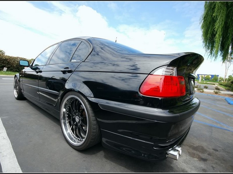 СПІЙЛЕР BMW E46 СЕДАН У СТИЛІ CSL, фото 1