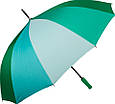 Зонт-трость женский полуавтомат FARE FARE4584-green, антиветер, фото 3