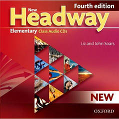 New Headway 4th Ed Elementary Class Audio CDs (аудіо диски)
