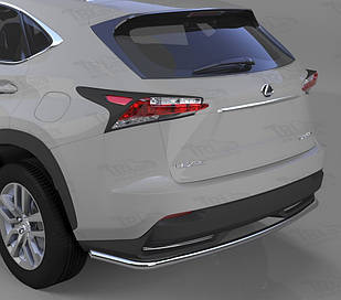 Захист заднього бампера на Lexus NX (з 2014--) Can Otomotiv d42 mm