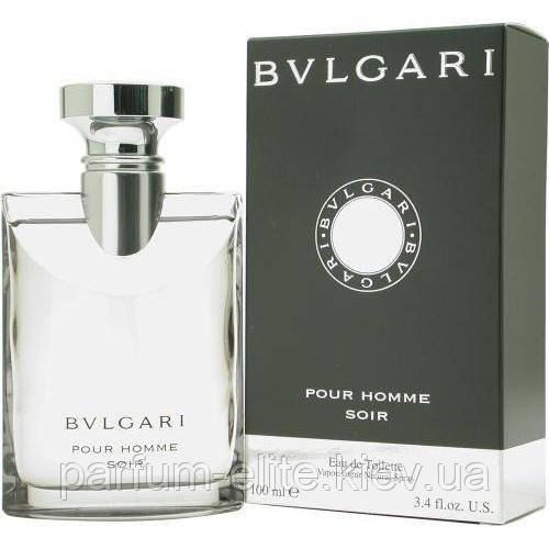 Чоловіча туалетна вода Bvlgari Pour Homme Soir 100ml