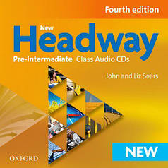 New Headway 4th Ed Pre-Intermediate Class Audio CDs (аудіо диски)