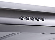 Двомоторна витяжка для кухні 60 см плоска Ventolux ALDO 60 Inox 2M неіржавка сталь, фото 4