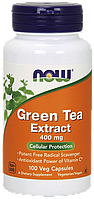 Экстракт зеленого чая / NOW - Green Tea Extract 400mg (100 caps)