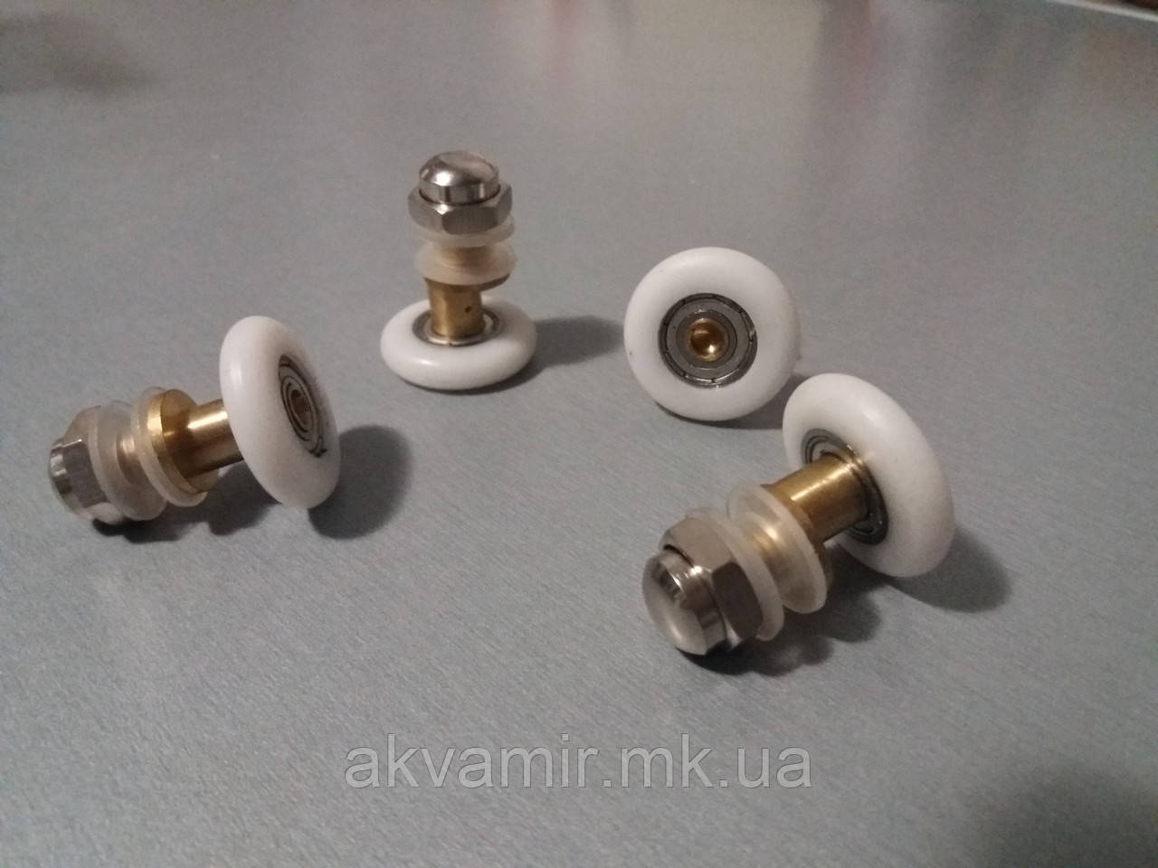 Ролики для душових кабін, гідробоксів універсальні , фото 1