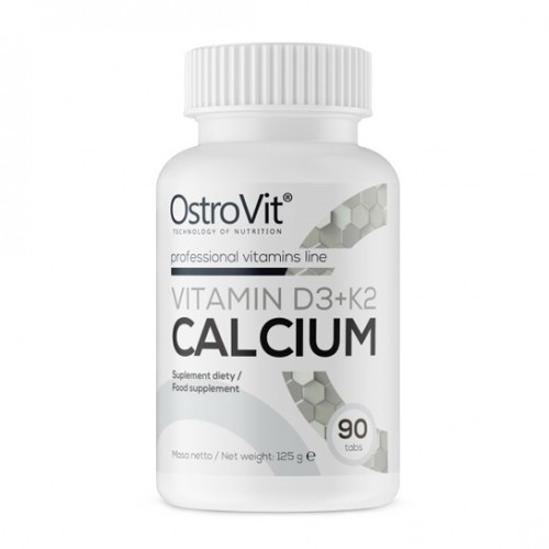 Calcium Vitamin D3+K2 OstroVit 90 tabs