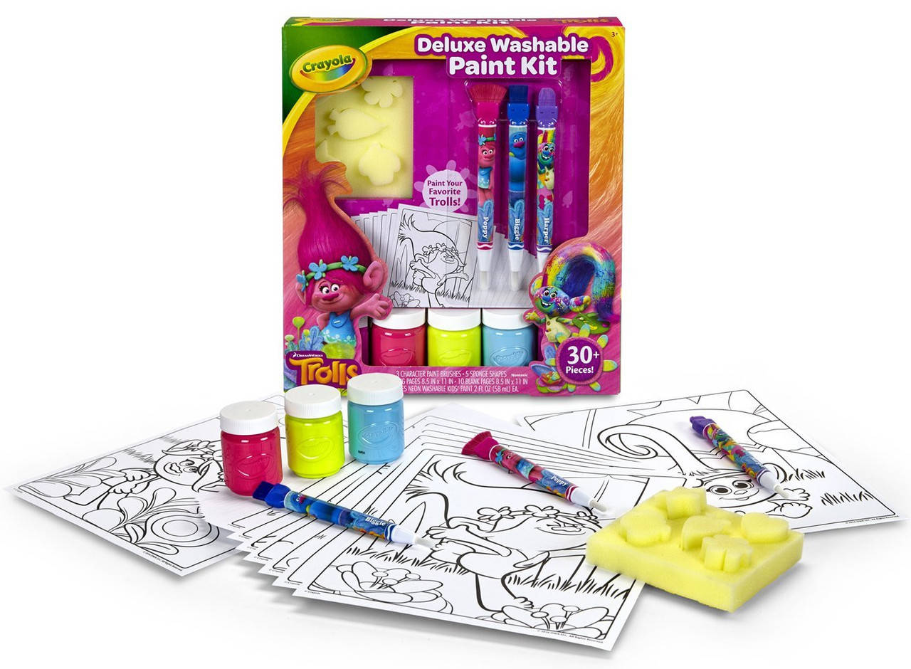 

Тролли набор для творчества Trolls Deluxe, Crayola (Крайола)