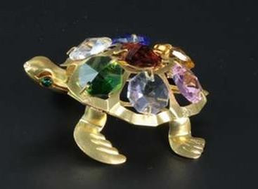 Фігурка Черепаха кришталь, фото 1