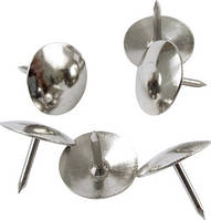 Кнопки Axent серебро никелированные 50шт (4201-A)
