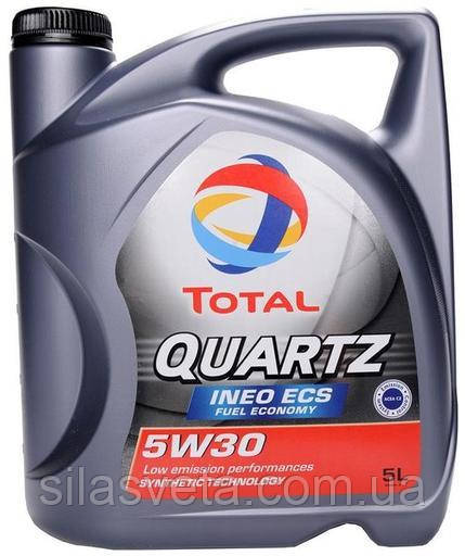 Автомобільна моторна олива TOTAL QUARTZ INEO ECS 5W30 4 л