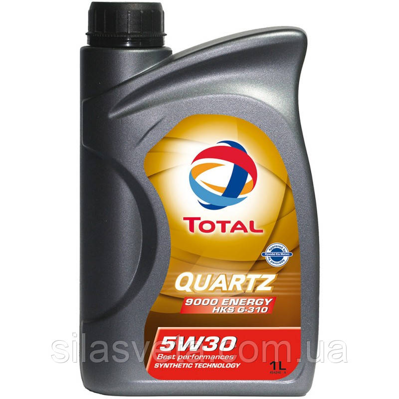 Автомобільна моторна олива TOTAL QUARTZ 9000 ENERGY HKS G-310 5W30 1 л