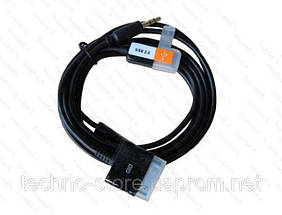 USB Кабель синхронізації і зарядки + Line out для Apple iPod/iPad/iPhone (Чорний)
