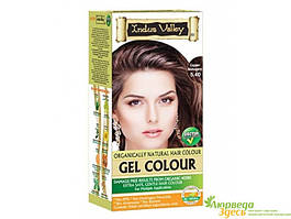 Розпродаж! Фарба-гель Долина Інду натуральна, Мідний Махагон (250 г), Gel Hair Colour Copper Mahogany 5.4,