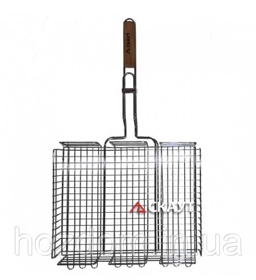 Решітка для гриля глибока 40*30*7 см, фото 1