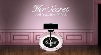Antonio Banderas Her Secret туалетна вода 80 ml. (Антоніо Бандерос Хе Сікрет), фото 4