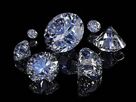 Вироби з діамантами та натуральними вставками