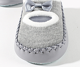 Шкарпетки - чешки дитячі Рожеві з бантиком, фото 4