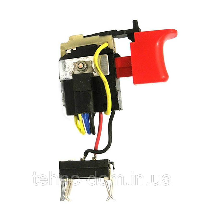 Кнопка-вимикач шурупокрута Bosch, Інтерскол