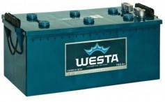 Вантажний акумулятор Westa 225 (Ah) (Веста 225 Ампер) на Фуру Трактро Тягач