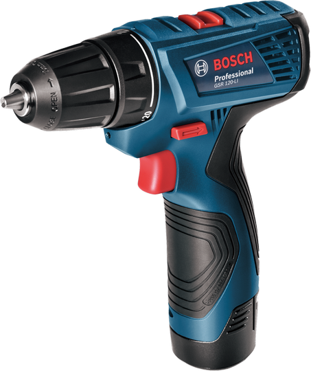 Акумуляторна дриль-шуруповерт Bosch GSR 120-LI Professional (1,5 А/год, 1300 об/хв)