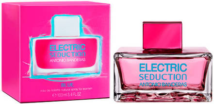 Antonio Banderas Electric Blue Seduction For Women туалетна вода 100 ml. (Електрик Седакшн Блу Фор Вумен), фото 3