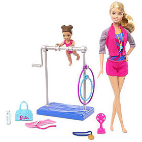 Ігровий набір Барбі і Челсі вчитель гімнастики/Barbie Gymnastic Coach Dolls & Playset