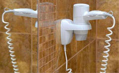 Фени для волосся настінні готельні