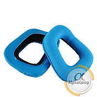 Амбушури для навушників Logitech G35 G930 G430 F450 сині