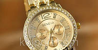 Кварцевые женские часы Geneva под Rolex, наручные часы купить