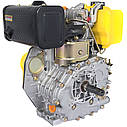 Двигун дизельний Кентавр ДВУ-300Д (6 л.с., шпонка, вал 25 мм), фото 4