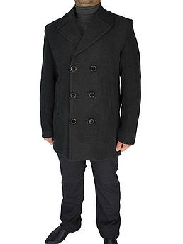 Чоловіче класичне пальто Anzi 226/6 # 02 в сірому кольорі