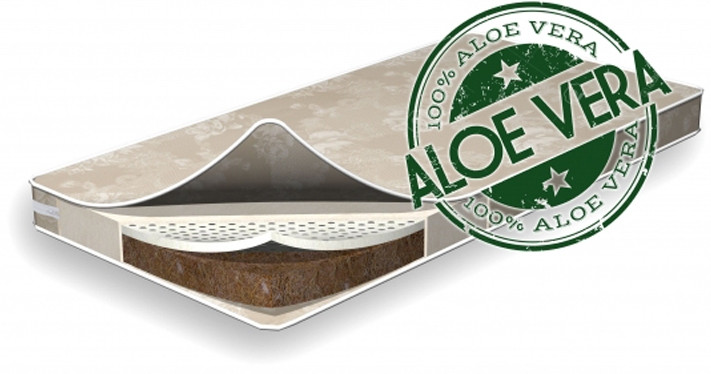 Матрац дитячий Flitex Aloe Vera Latex Coconut 60х120х12 см, фото 1