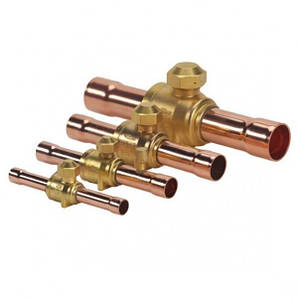 Кульовий вентиль Danfoss без клапана Шредера