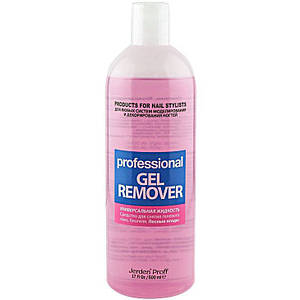 Рідина для зняття гель лаку Jerden Proff GEL REMOVER, ЛІСОВІ ЯГОДИ 500 мл