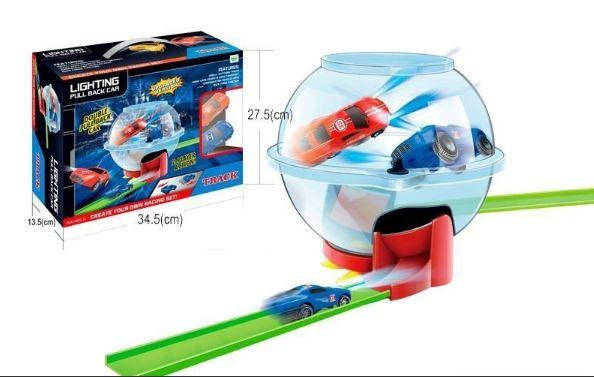 Lighting pull back car