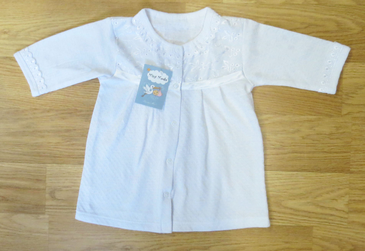 Рубаха для крещения новорожденного/ Крестильная одежда