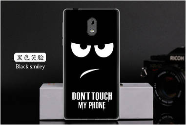 Силіконовий чохол для Nokia 3 з картинкою don't touch my phone