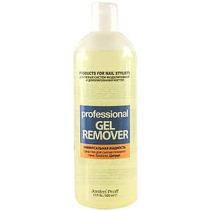 Рідина для зняття гель лаку Jerden Proff GEL REMOVER, ЦИТРУС 500 мл