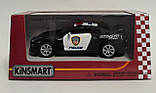 Машина Автомодель металева 1:32 Nissan GT-R R35 Police KT5340WP Kinsmart Китай, фото 3