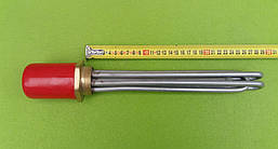 Блок ТЕН прямий НЕРЖАВЕЙКА 6000 W (220/380 V) на різі 1,5" (48 мм)/L тена = 290 мм SINAN, Туреччина