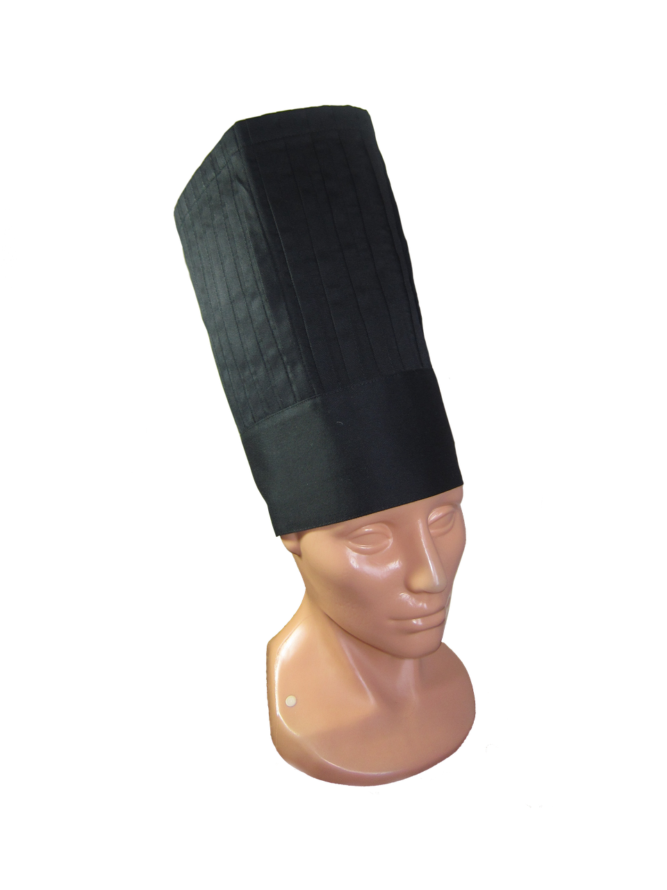 Шапка кухаря, кухарський ковпак "Італійський" чорний Atteks універсальний - 1610